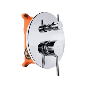 Sistem de dus PRO FLUSH SLIM 40XX Slim, montaj incastrat in perete, ploaie de dus, 2 functii, finisaj crom - Img 5