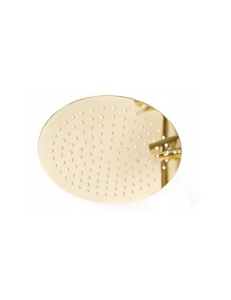 Sistem dus cu termostat REA ERA Vincent, dus tip ploaie 25x25, dus de mana, design modern, finisaj L.Gold - Img 3