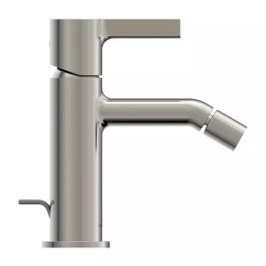 Baterie bideu Ideal Standard Atelier Joy argintiu Silver Storm cu ventil - Img 2