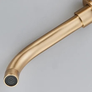 Baterie incastrata REA LUNGO LONG brushed gold+box - Img 9