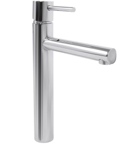 Baterie lavoar REA TESS Chrome High, Inaltime 32cm, finisaj Crom