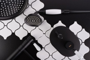 Baterie pentru lavoar Rea Serra Black Mat Low - Img 9
