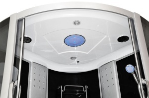 Cabina de baie SPA cu hidromasaj si functie sauna cu aburi, Dimensiune 150x150x220cm - Img 8