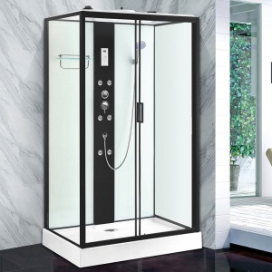 Cabina de dus cu hidromasaj MO-0550-812, Dreapta , Dimensiuni 120X80X215 cm - Img 1