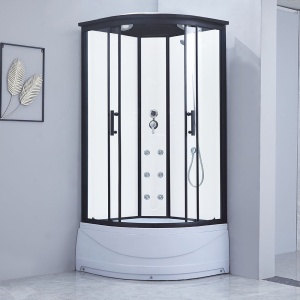 Cabina de dus MO-09902W cu hidromasaj 80X80X220CM - Img 1