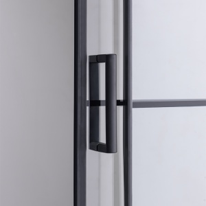 Cabina de dus patrata din sticla securizata cu cadita de dus antialunecare BL32B-SXL02B 90 x 90 cm - Img 6