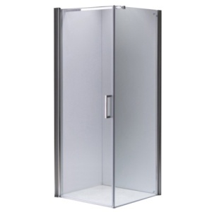 Cabina de dus Patrata KZ1190A, Design Modern 90X90cm, Culoare Crom