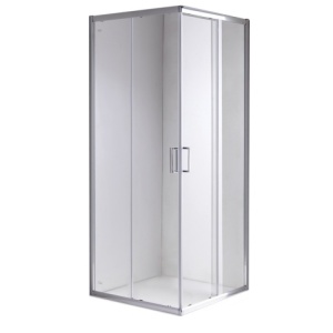 Cabina dus KZ93D/ST02C crom cu cadita inclusa neagra, dimensiune 70x70 - Img 5