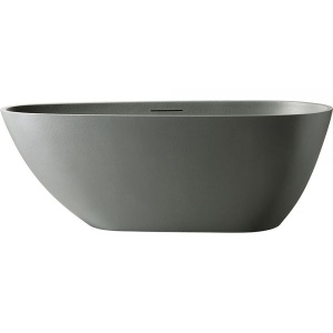 Cada De Baie Freestanding, Design Modern 170x75x60cm, Strat Abraziv , Culoare Grey