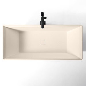 Cada De Baie Freestanding, Design Modern 170x75x60cm, Strat Abraziv , Culoare Bej Deschis - Img 4