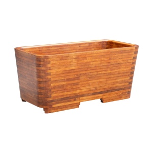 Cada de baie freestanding din lemn, dimensiune 150X60X65CM - Img 6