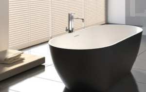 Cada de baie PRO OTTO 150, free-standing, design modern, Alba - Img 3