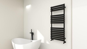 Calorifer Portprosop 120x50cm Moon Black, Design Modern, Culoare Negru - Img 4