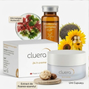 Crema de fata Clean Care Cluera®, Made in Switzerland, regenerare 24 h, ProRenew Complex CLR, anti-imbatranire, 50 ml - Img 2