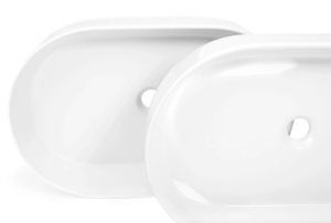 Lavoar pe blat Rea NADIA 60 WHITE MATT - Img 5