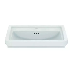 Lavoar pe mobilier Ideal Standard Atelier Calla alb lucios 67 cm cu orificiu baterie si preaplin - Img 4