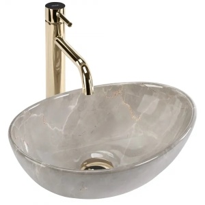 Lavoar pentru blat Rea Sofia Mini ,Dimensiune 35cm, Culoare Casmir - Img 1