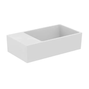 Lavoar suspendat Ideal Standard Atelier Extra 45 cm alb lucios cu orificiu preaplin stanga