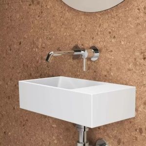 Lavoar suspendat Ideal Standard Atelier Extra 45 cm alb lucios cu orificiu preaplin dreapta - Img 7