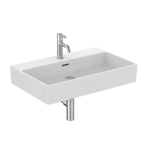 Lavoar suspendat Ideal Standard Atelier Extra alb lucios cu orificiu baterie si preaplin 70 cm - Img 2