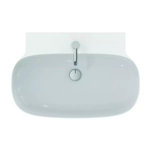 Lavoar suspendat Ideal Standard Atelier Linda-X alb lucios cu orificiu baterie 75 cm - Img 2