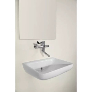 Lavoar suspendat Ideal Standard Contour 21 alb lucios 60 cm - Img 5