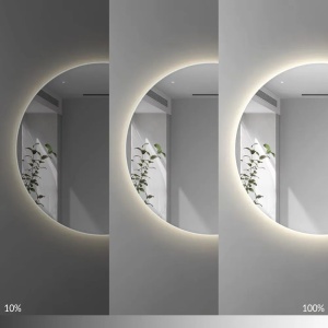 Oglinda cu Led Round Bluetooth , Forma Rotunda ,60 cm - Img 7