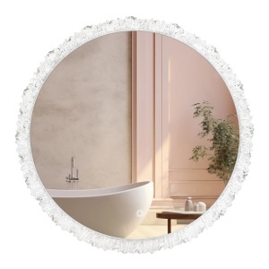 Oglinda rotunda baie cu LED 3 moduri de culoare 60cm YH-3561 - Img 9