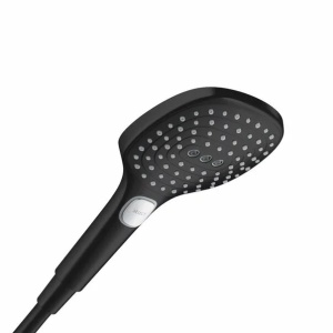 Para de dus Hansgrohe Raindance Select 120 negru mat 3 functii