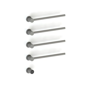 Radiator electric pentru baie TUBELINE ?? Gun Metal