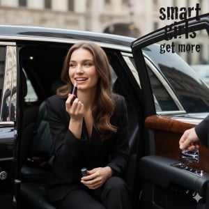 Ruj de buze cu pigment intens Smart Girls Get More, Colectia Long lasting love, rezistent la apa, First Date - Img 3