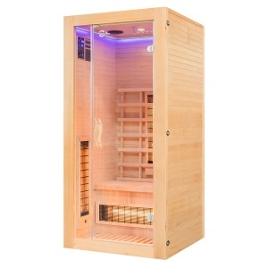 Sauna uscata cu infrarosu si terapie cromatica pentru 1 persoana EA1R 90 x 90 cm - Img 4