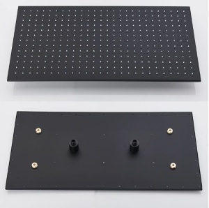 Set baterie PRO11 cu termostat, doua functii, incastrata in perete,para patrata tip ploaie, 80X40cm - Img 3