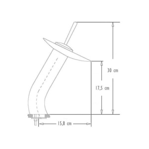 Set complet Chiuveta de blat PRO ERA GLASS si baterie, Forma rotunda, Dimensiuni 42 cm x 42 x 14 cm, Sticla temperata, Visiniu - Img 5