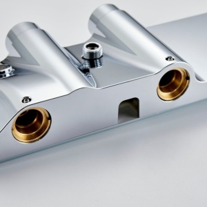 Set de dus F13A, Dus cu efect de ploaie, Finisaj Crom - Img 5