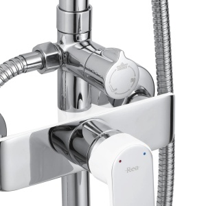 Set dus REA BLOOM WHITE CHROME - Img 5
