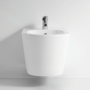 Set Vas WC+BIDEU Sofia WHITE, Sistem inovator de spalare Rimless Tornado, Suspendat, Ceramica sanitara, Capac Slim Premium Soft-Close Inclus - Img 3