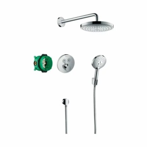 Sistem de dus incastrat Hansgrohe Raindance Select S crom lucios