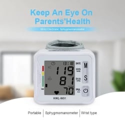 Tensiometru de Brat SeveShop, Afisaj LCD cu Caractere Mari, Auto-Masurare Preciza, Detectare Puls Neregulat, Manseta 22-32cm, Tehnologie Oscilometrica, 99 Memorii pentru Urmarirea Tensiunii Arteriale, Functionare Usoara si Fiabila, Alb