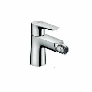 Baterie bideu Hansgrohe Talis E cu ventil Pop-Up crom lucios