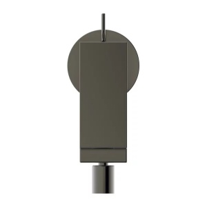 Baterie bideu Ideal Standard Atelier Extra gri Magnetic Grey cu ventil Pop-Up - Img 4