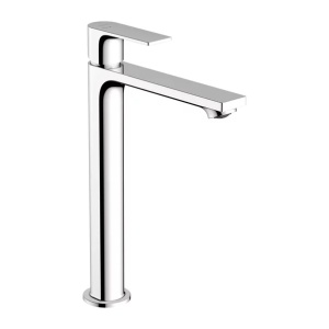 Baterie lavoar inalta Hansgrohe Rebris E 240 crom lucios cu ventil Pop-Up - Img 1