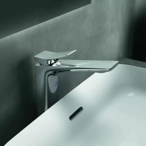Baterie lavoar inalta Ideal Standard Atelier Conca crom lucios cu ventil Pop-Up - Img 3
