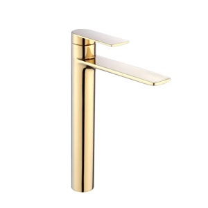 Baterie lavoar PRO LIVIA Gold, Montare pe blat, Inaltime 29.8cm