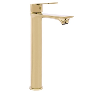 Baterie lavoar REA MAYSON GOLD High, Inaltime 29cm, finisaj Auriu