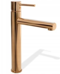 Baterie lavoar REA TESS Rose Gold, Inaltime 32cm, finisaj Rose Gold - Img 1