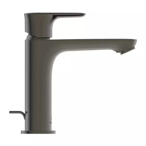 Baterie lavoar tip Grande Ideal Standard Connect Air BlueStart gri Magnetic Grey cu ventil metalic - Img 2