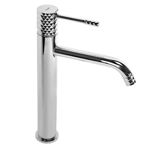 Baterie pentru lavoar Rea Lungo Diamond, Culoare Crom - Img 5