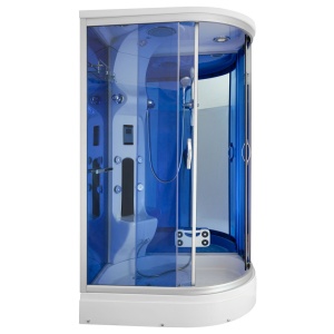 Cabina de dus cu Hidromasaj MO-02188W, montaj pe dreapta 120X88X220CM - Img 2