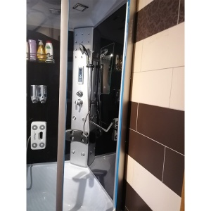 Cabina de dus cu hidromasaj si sauna, 100x100 cm, Inaltime 215 cm - Img 3